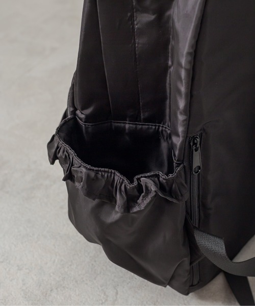 OLIVE des OLIVE（オリーブデオリーブ）の「フリルバックパック（バックパック/リュック・レディース・ブラック/ダークベージュ・FREE）」の14枚目の写真