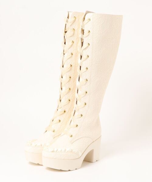 Swankiss（スワンキス）の「EV vintage lace boots（ブーツ）」 - WEAR