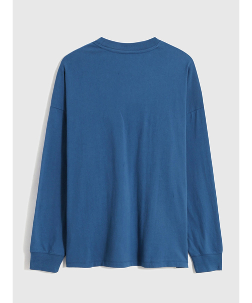 GAP（ギャップ）の「オーバーサイズTシャツ (メンズ・ユニセックス)（Tシャツ/カットソー・メンズ・その他2/ブルー系その他/ブルー系その他3/ネイビー/その他1/グレー系その他/ブルー系その他2/ブルー系その他4/ピンク/パープル系その他・L/M/XL/S/XS）」の13枚目の写真