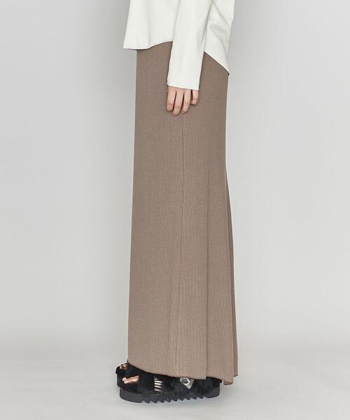 ASTRAET（アストラット）の「＜ASTRAET（アストラット）＞ウエストゴム リブ マキシスカート（スカート・レディース・ブラック/モカ・FREE）」の12枚目の写真