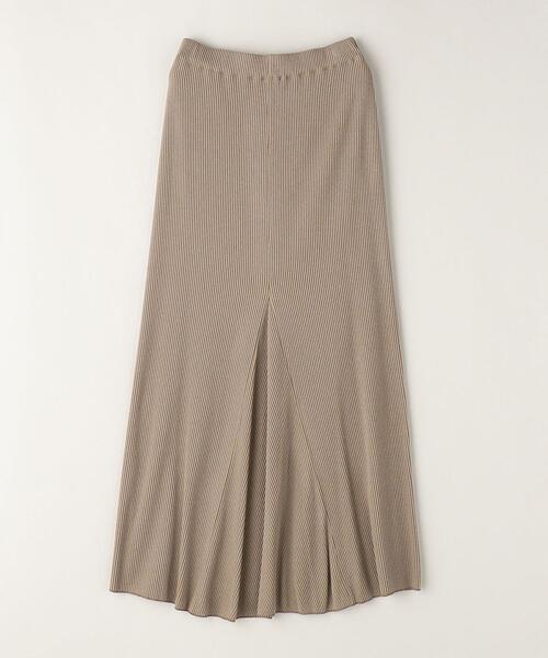 ASTRAET（アストラット）の「＜ASTRAET（アストラット）＞ウエストゴム リブ マキシスカート（スカート・レディース・ブラック/モカ・FREE）」の3枚目の写真