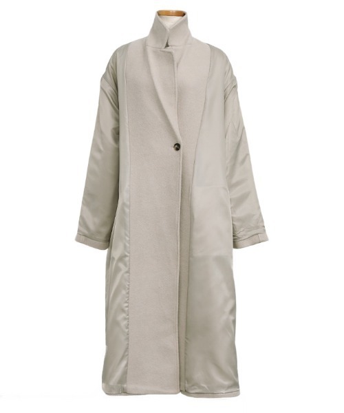 2021 AW カーブスリーブガウンコート（その他アウター）｜select MOCA