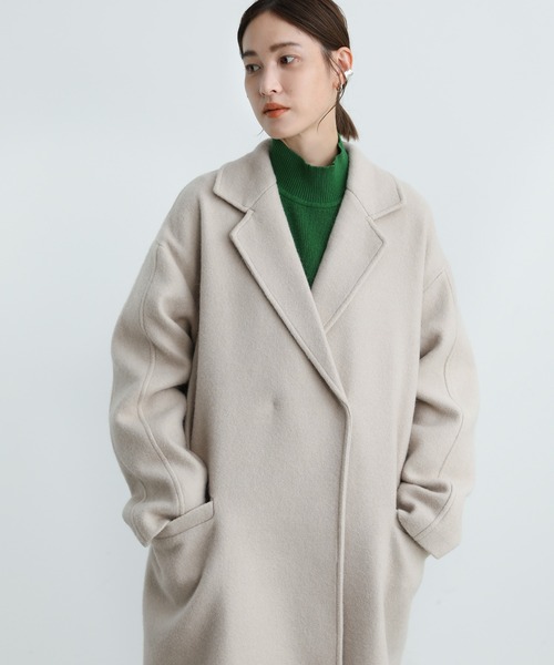 2021 AW カーブスリーブガウンコート（その他アウター）｜select MOCA