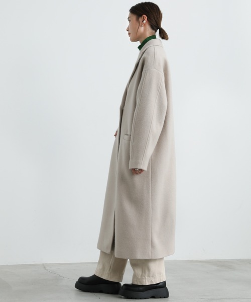 2021 AW カーブスリーブガウンコート（その他アウター）｜select MOCA