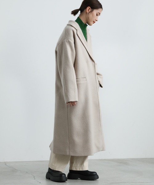 2021 AW カーブスリーブガウンコート（その他アウター）｜select MOCA