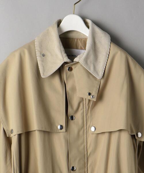 JANE SMITH / JOHN SMITH（ジェーンスミスジョンスミス）の「＜JANE SMITH＞ロガーハーフコート -ウォッシャブル- Ψ（ミリタリージャケット・レディース・ベージュ・38）」の3枚目の写真