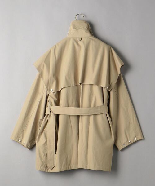JANE SMITH / JOHN SMITH（ジェーンスミスジョンスミス）の「＜JANE SMITH＞ロガーハーフコート -ウォッシャブル- Ψ（ミリタリージャケット・レディース・ベージュ・38）」の9枚目の写真