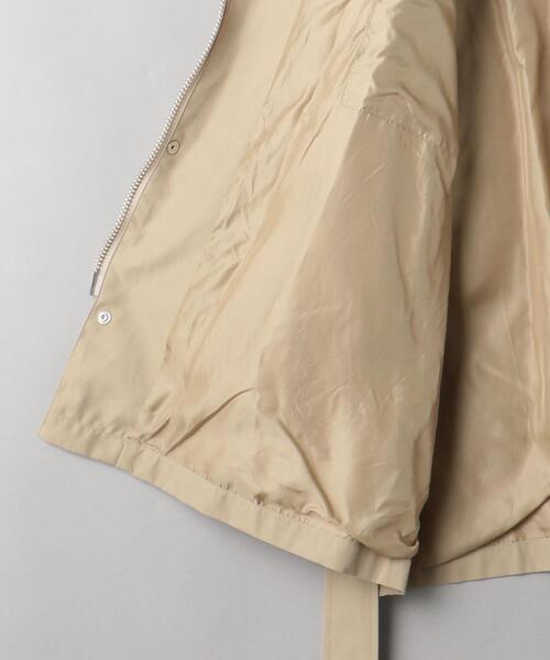 JANE SMITH / JOHN SMITH（ジェーンスミスジョンスミス）の「＜JANE SMITH＞ロガーハーフコート -ウォッシャブル- Ψ（ミリタリージャケット・レディース・ベージュ・38）」の11枚目の写真