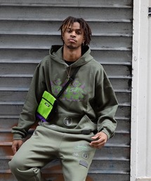 LIBERE リベーレ / ANGEL BABIES HOODIE ビッグシルエットエンジェルベイビーズプリントフーディー パーカー / 215240-215241-215242