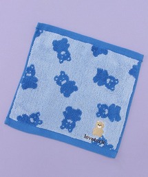 LOVETOXIC（ラブトキシック）の「くまジャガードタオル（ハンカチ/ハンドタオル・キッズ）」