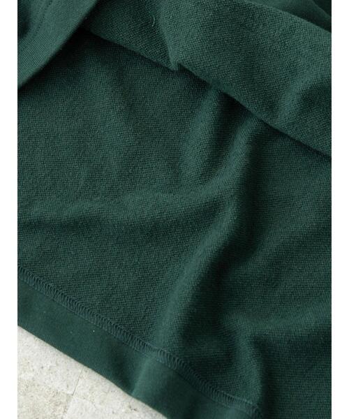 SEVENDAYS=SUNDAY（セブンデイズサンデイ）の「ミニ裏毛フロッキープリントTEE　＊（スウェット・レディース・アイボリー/ブラウン/グリーン・M/L）」の11枚目の写真