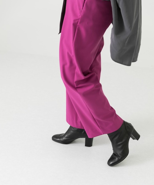 LAATO（ラート）の「WIDE TACK PANTS（その他パンツ・レディース・チャコールグレー/ベージュ/ピンク・FREE）」の15枚目の写真