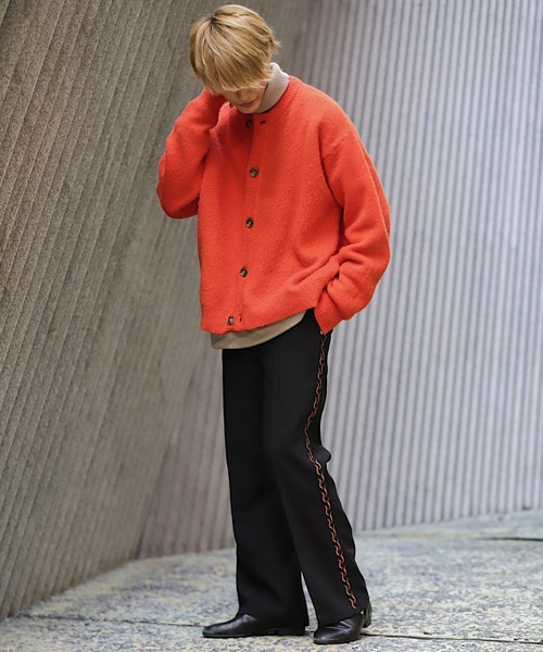 anown(アノン)の「サイド刺繍フレアパンツ【ファッションインフルエンサーしゅーとく×anown限定コラボ】(その他パンツ・メンズ・ブラック/ブラウン・S/M/L)」の20枚目の写真