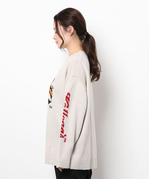【まちゅこ様確認用】プライドグライド　ニット　オンワード ケーブルニット7分袖トップス 49AV JUNKO SHIMADA｜クロスプラス