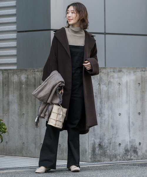 F by ROSSO（エフバイロッソ）の「F by ROSSO　サーモライトオーバーミドルコート（その他アウター・レディース・ブラック/ブラウン/グレー系その他・FREE）」の17枚目の写真