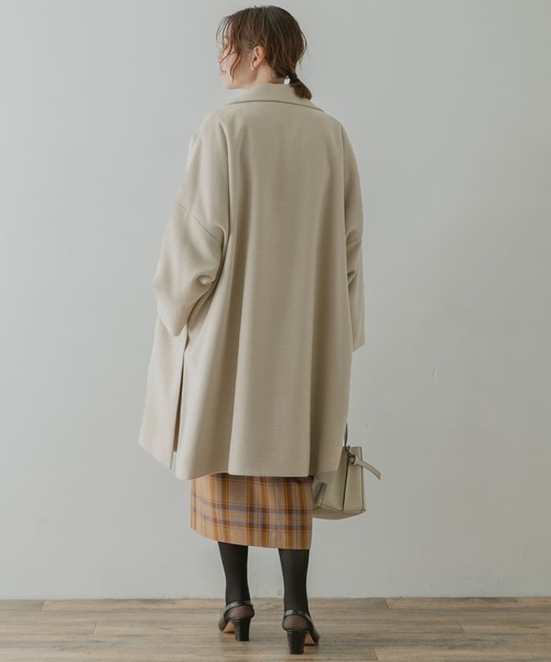 F by ROSSO（エフバイロッソ）の「F by ROSSO　サーモライトオーバーミドルコート（その他アウター・レディース・ブラック/ブラウン/グレー系その他・FREE）」の21枚目の写真