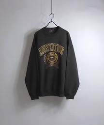 ILL'S（イルズ）の「ILL'S / イルズ ヴィンテージカレッジ刺繍ビッグスウェット（スウェット・メンズ）」