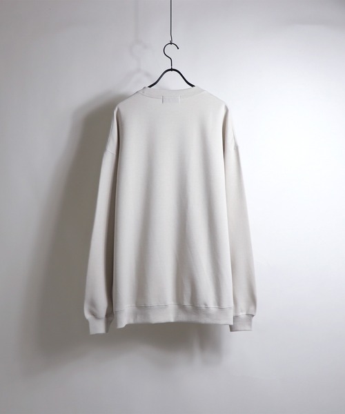 ILL'S(イルズ)の「ILL'S / イルズ ヴィンテージカレッジ刺繍ビッグスウェット(スウェット・メンズ・ブラウン/レッド/アイボリー・M/L)」の4枚目の写真