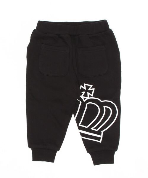 BABYDOLL（ベビードール）の「王冠 ロングパンツ 5750K (トップス別売)（スウェットパンツ・キッズ・ストーン/ブラック・140cm/110cm/90cm/100cm/120cm/130cm/80ｃｍ）」の3枚目の写真