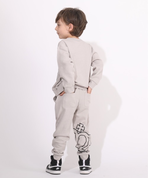 BABYDOLL（ベビードール）の「王冠 ロングパンツ 5750K (トップス別売)（スウェットパンツ・キッズ・ストーン/ブラック・140cm/110cm/90cm/100cm/120cm/130cm/80ｃｍ）」の7枚目の写真