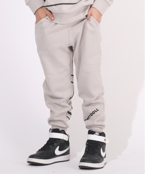 BABYDOLL（ベビードール）の「王冠 ロングパンツ 5750K (トップス別売)（スウェットパンツ・キッズ・ストーン/ブラック・140cm/110cm/90cm/100cm/120cm/130cm/80ｃｍ）」の5枚目の写真