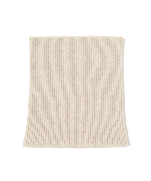 BEAMS(ビームス)の「ROBERT MACKIE / Rib Neck Warmer(ネックウォーマー/スヌード・メンズ・ネイビー/オフホワイト/グリーン・ONE SIZE)」の1枚目の写真