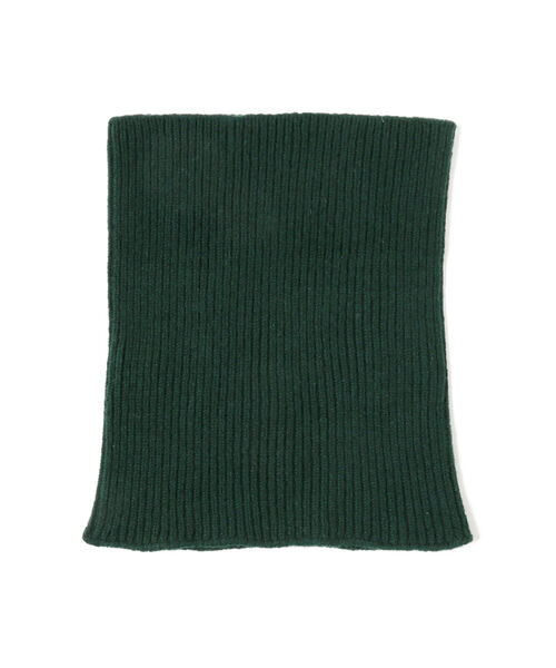 BEAMS(ビームス)の「ROBERT MACKIE / Rib Neck Warmer(ネックウォーマー/スヌード・メンズ・ネイビー/オフホワイト/グリーン・ONE SIZE)」の2枚目の写真