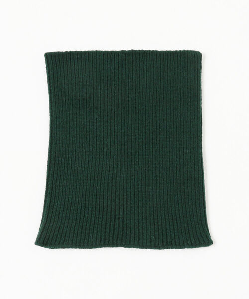 BEAMS(ビームス)の「ROBERT MACKIE / Rib Neck Warmer(ネックウォーマー/スヌード・メンズ・ネイビー/オフホワイト/グリーン・ONE SIZE)」の6枚目の写真