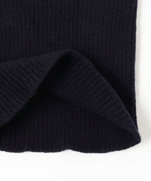 BEAMS(ビームス)の「ROBERT MACKIE / Rib Neck Warmer(ネックウォーマー/スヌード・メンズ・ネイビー/オフホワイト/グリーン・ONE SIZE)」の9枚目の写真