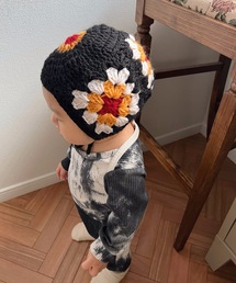 SANSeLF | 【SANSeLF】color croche knit bonnet sank21a013(その他ベビー用品)