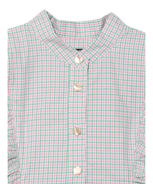 PAMEO POSE（パメオポーズ）の「Multi Collar Top（シャツ/ブラウス・レディース・レッド/グリーン・FREE）」の14枚目の写真