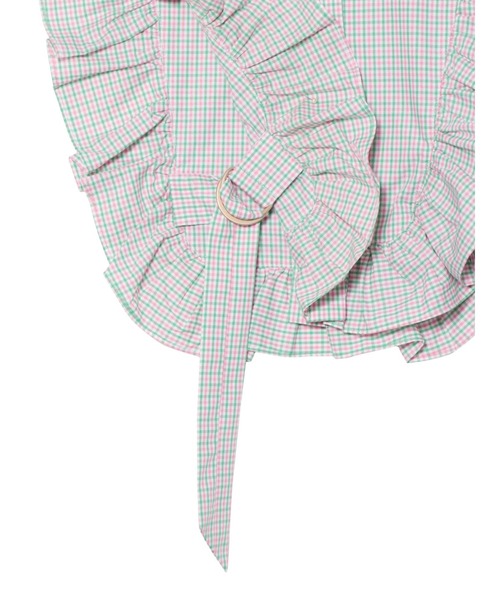 PAMEO POSE（パメオポーズ）の「Multi Collar Top（シャツ/ブラウス・レディース・レッド/グリーン・FREE）」の12枚目の写真