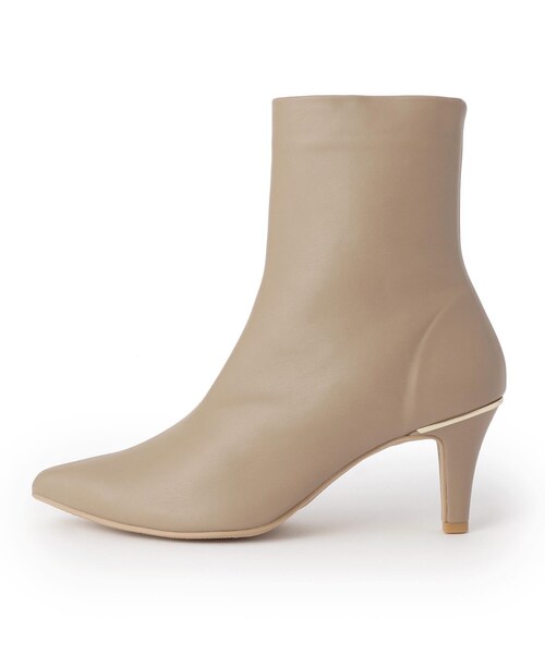 ESPERANZA（エスペランサ）の「◆【7.5cmミドルヒールバージョン】12時間ブーツミドルヒール（ブーツ・レディース・ブラック/ベージュ/カーキ/アイボリー/ブラウン系8・LL/S/M/L）」の9枚目の写真