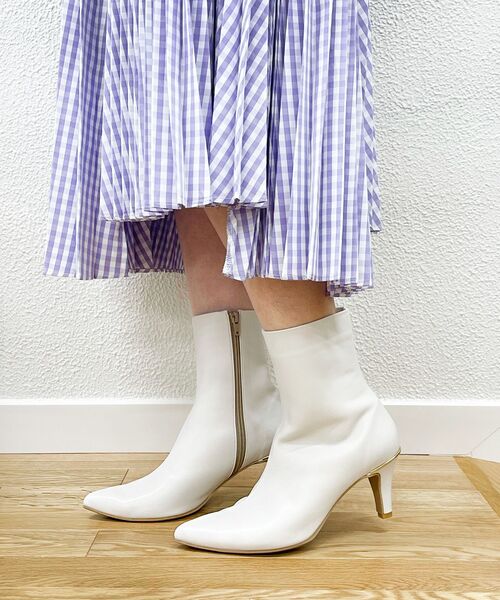 ESPERANZA（エスペランサ）の「◆【7.5cmミドルヒールバージョン】12時間ブーツミドルヒール（ブーツ・レディース・ブラック/ベージュ/カーキ/アイボリー/ブラウン系8・LL/S/M/L）」の21枚目の写真