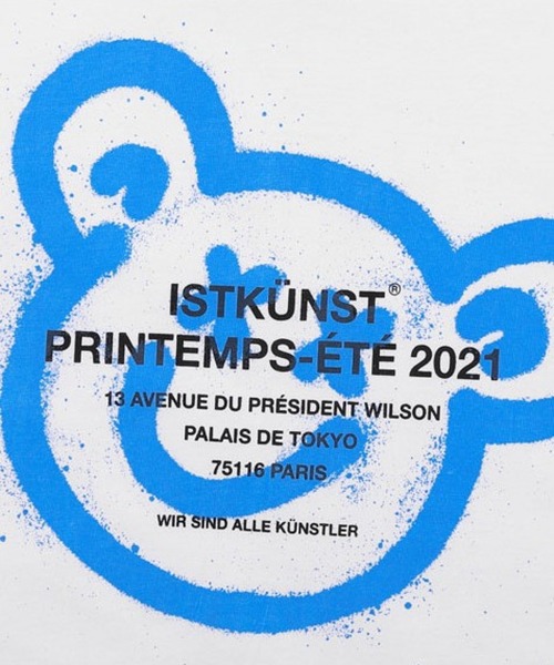 ISTKUNST(イストクンスト)の「【UNISEX】ISTKUNST/BEAR&SMILEYロンT 2256193(Tシャツ/カットソー・レディース・ホワイト/ブラック/ライトグレー・SMALL/MEDIUM/LARGE)」の15枚目の写真