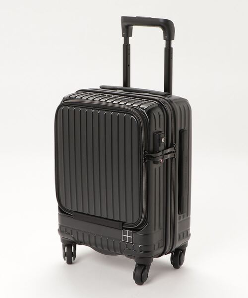 hands＋　スーツケース　インテンションシリーズ　コインロッカーサイズ　フロントオープン　21L　1～3泊用