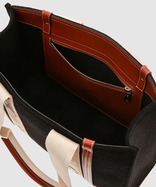 Chloe（クロエ）の「WOODY / ミディアムトートバッグ MEDIUM TOTE BAG（トートバッグ・レディース・ブラック・FREE）」の9枚目の写真