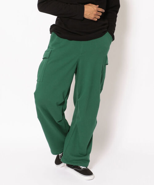 BEAVER(ビーバー)の「FAZZURA/ファズラ CARGO PANTS カーゴパンツ(スウェットパンツ・メンズ・ダークグリーン/キャメル・1/2)」の20枚目の写真