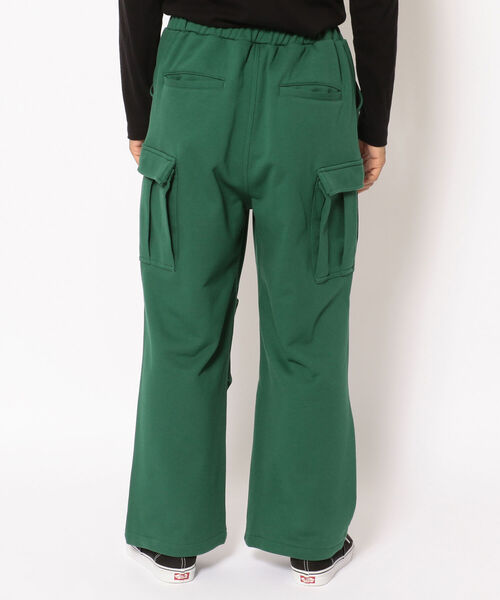 BEAVER(ビーバー)の「FAZZURA/ファズラ CARGO PANTS カーゴパンツ(スウェットパンツ・メンズ・ダークグリーン/キャメル・1/2)」の18枚目の写真