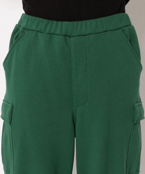 BEAVER(ビーバー)の「FAZZURA/ファズラ CARGO PANTS カーゴパンツ(スウェットパンツ・メンズ・ダークグリーン/キャメル・1/2)」の17枚目の写真