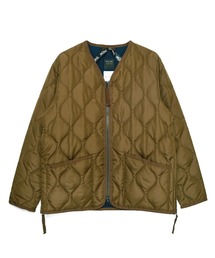 【TAION】タイオン MILITARY ZIP V NECK DOWN JKT TAION-101ZML-1