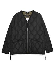 【TAION】タイオン MILITARY ZIP V NECK DOWN JKT TAION-101ZML-1