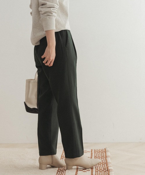 FORK&SPOON(フォークアンドスプーン)の「FORK&SPOON フラノイージーパンツ(その他パンツ・レディース・グリーン/ベージュ系その他・1/2)」の18枚目の写真