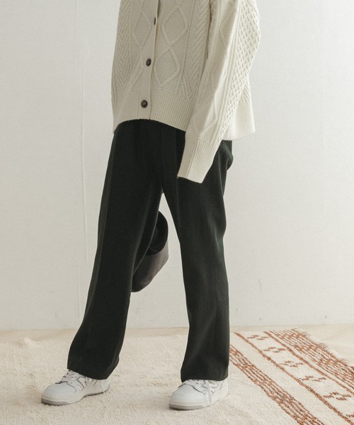 FORK&SPOON(フォークアンドスプーン)の「FORK&SPOON フラノイージーパンツ(その他パンツ・レディース・グリーン/ベージュ系その他・1/2)」の21枚目の写真