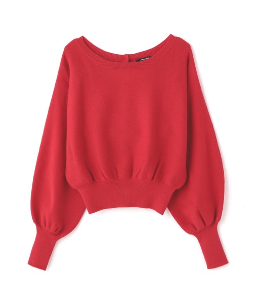 N.（N. Natural Beauty Basic）（エヌエヌナチュラルビューティーベーシック）の「◆アンゴラ混パールボタンニット（ニット/セーター・レディース・ネイビー/レッド/オフホワイト・MEDIUM）」の22枚目の写真