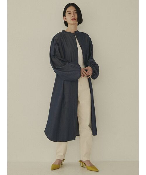 COTORICA（コトリカ）の「テーパードデニム(COTTON100％)（デニムパンツ・レディース・オフホワイト/ブラック・MEDIUM/LARGE）」の12枚目の写真