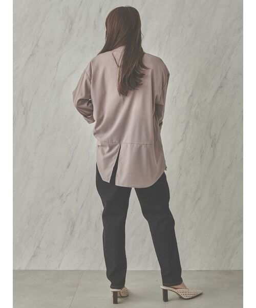 COTORICA（コトリカ）の「テーパードデニム(COTTON100％)（デニムパンツ・レディース・オフホワイト/ブラック・MEDIUM/LARGE）」の21枚目の写真