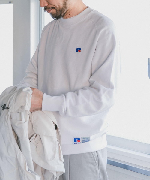 Russell Athletic（ラッセルアスレティック）の「『別注』RUSSELLATHLETIC×DOORS　BookstoreSweat（スウェット・メンズ・ホワイト/ネイビー/グレー/イエロー/グリーン・MEDIUM/LARGE/X-LARGE）」の2枚目の写真