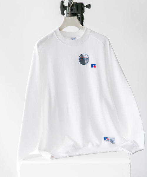 Russell Athletic（ラッセルアスレティック）の「『別注』RUSSELLATHLETIC×DOORS　BookstoreSweat（スウェット・メンズ・ホワイト/ネイビー/グレー/イエロー/グリーン・MEDIUM/LARGE/X-LARGE）」の13枚目の写真