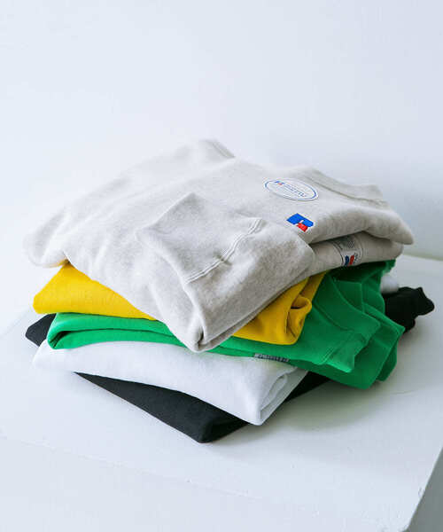 Russell Athletic（ラッセルアスレティック）の「『別注』RUSSELLATHLETIC×DOORS　BookstoreSweat（スウェット・メンズ・ホワイト/ネイビー/グレー/イエロー/グリーン・MEDIUM/LARGE/X-LARGE）」の14枚目の写真